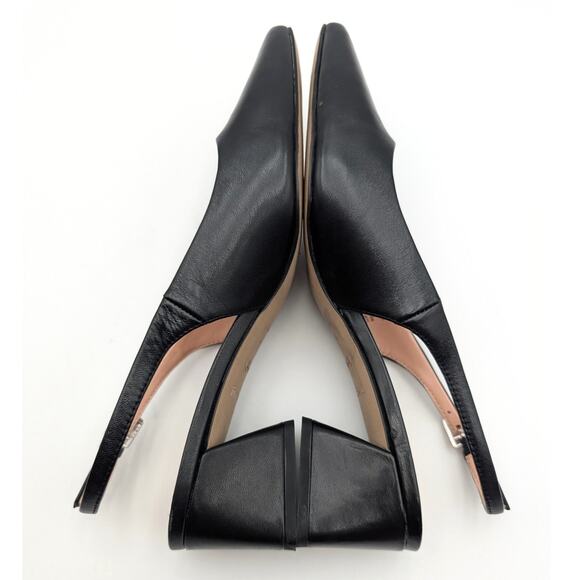 Franco Sarto Jacer Block Heel Slingback Pump Women's Black Size US9M EU40 - Picture 11 of 12